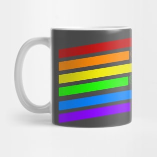 Rainbow Flag Dice Set T-Shirt Mug